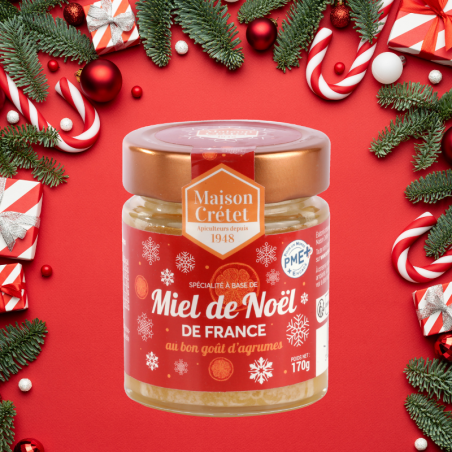 Coffret Cadeau Miel de Noël Délices Apicoles Gourmands Mielcretet