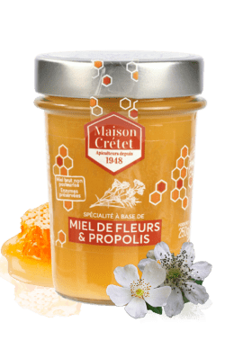 miel de fleurs et propolis 250g