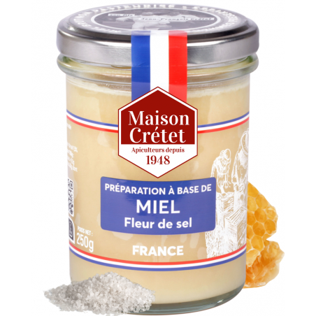 miel fleur de sel 250g