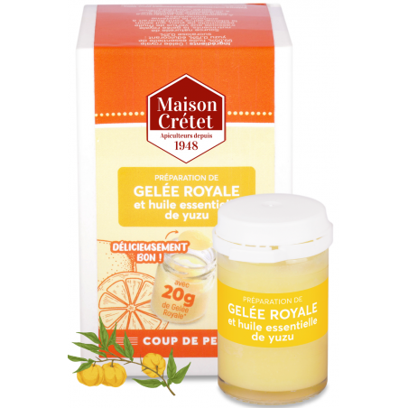 gelée royale huile essentielle yuzu